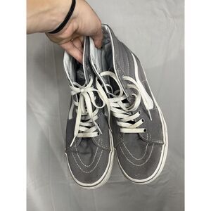 Gray High Top Vans | W9 | M7.5
